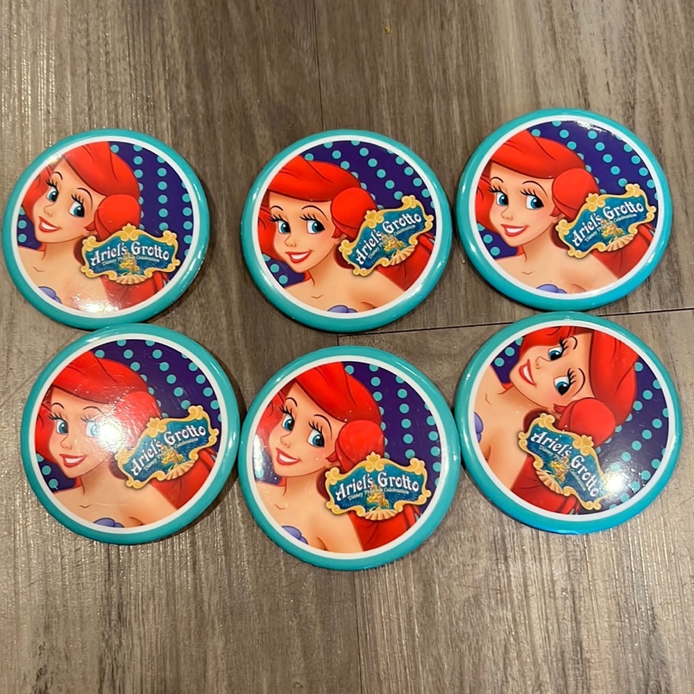 Ariel’s Grotto Pins